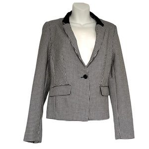 Banana Republic Size 4 Puppytooth Blazer - Black and White - New With Tags